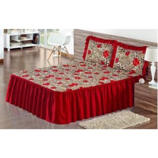 colcha casal BOX floral de Oxford em Oferta na Shopee