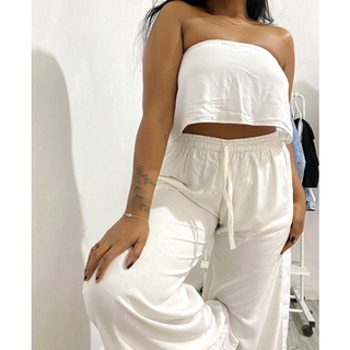 Cropped faixa top tomara que caia Cropped cortina Cropped com babado