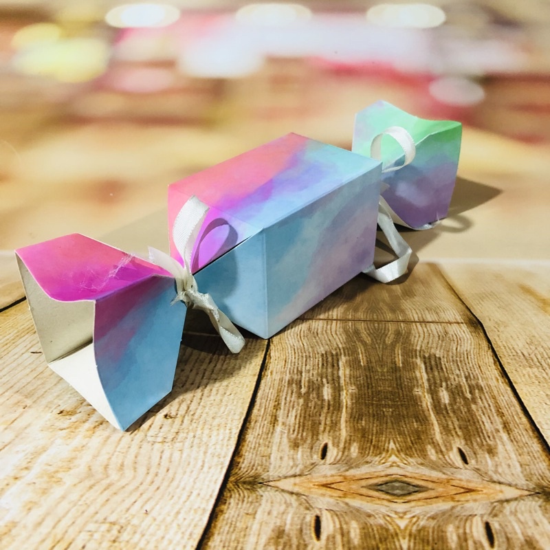 10 Caixa Bombom Caixa Bala Surpresa Doce festa TEMA TIE DYE 103.3 em Oferta na Shopee