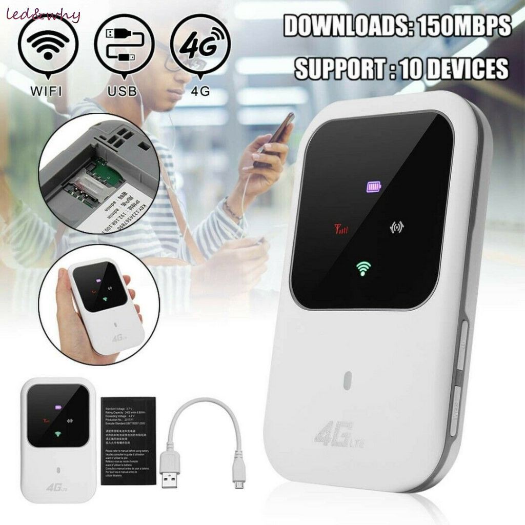 Why & Desbloqueado 4g Lte Mifi Hotspot Roteador Sem Fio Wi @ - @ Fi De Banda Larga Móvel Portátil @ - @ Resistente Ao Desgaste Superfície, Toque Suave Senti @ @ Mento Tamanho Mini, Fácil De Transportar E Conveniente Para Usar &