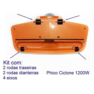 kit reparo aspirador Ph CICLONE rodas e eixos em Oferta na Shopee