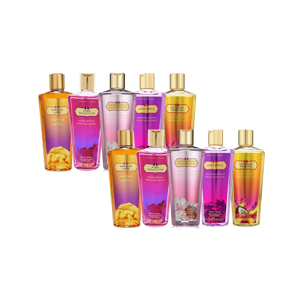 Kit 10 Liquido Corporal Ref. Victoria Secret VALOR PARA