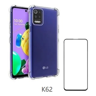 CapaCapinha Anti Shock LG K62 + Pelicula Vidro em Oferta na Shopee