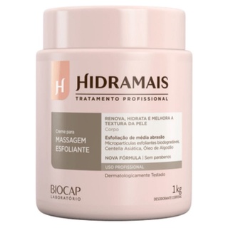 Creme De Massagem Esfoliante Vegano - Hidramais 1kg