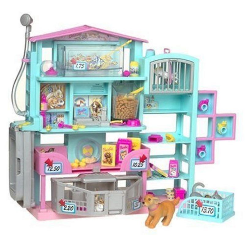 barbie pets shop