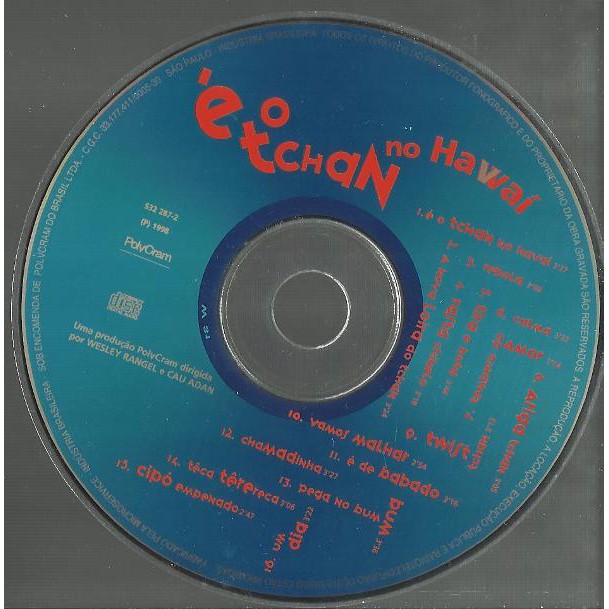 014 Mcd- CD Original 1998- É O Tchan- No Havaí