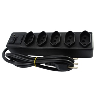 FILTRO Régua 5 Tomadas VOXTEL Bivolt Com Proteção, Chave E Led em Oferta na Shopee