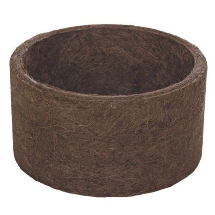 Vaso Xaxim Ecológico Fibra De Coco, N°5 (30cmx15cm) Marrom - Agrofor em Oferta na Shopee