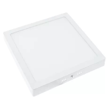 Painel Led Plafon 18W/25W Quadrado/REDONDO Sobrepor/embutir 6500k Branco Frio Bivolt+ drive LED+ Kit fixação em Oferta na Shopee