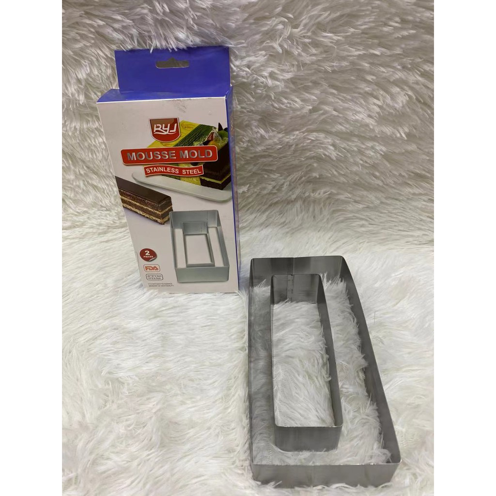 forma para bolo inox retangular | Shopee Brasil