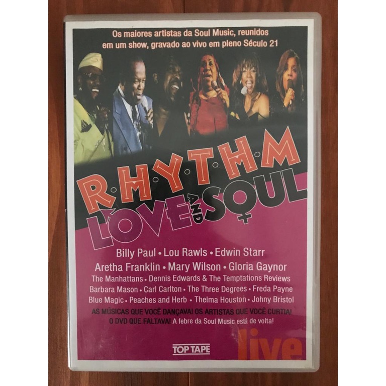 DVD Rhythm Love And Soul & More Rhythm Love And Soul - Lacrado