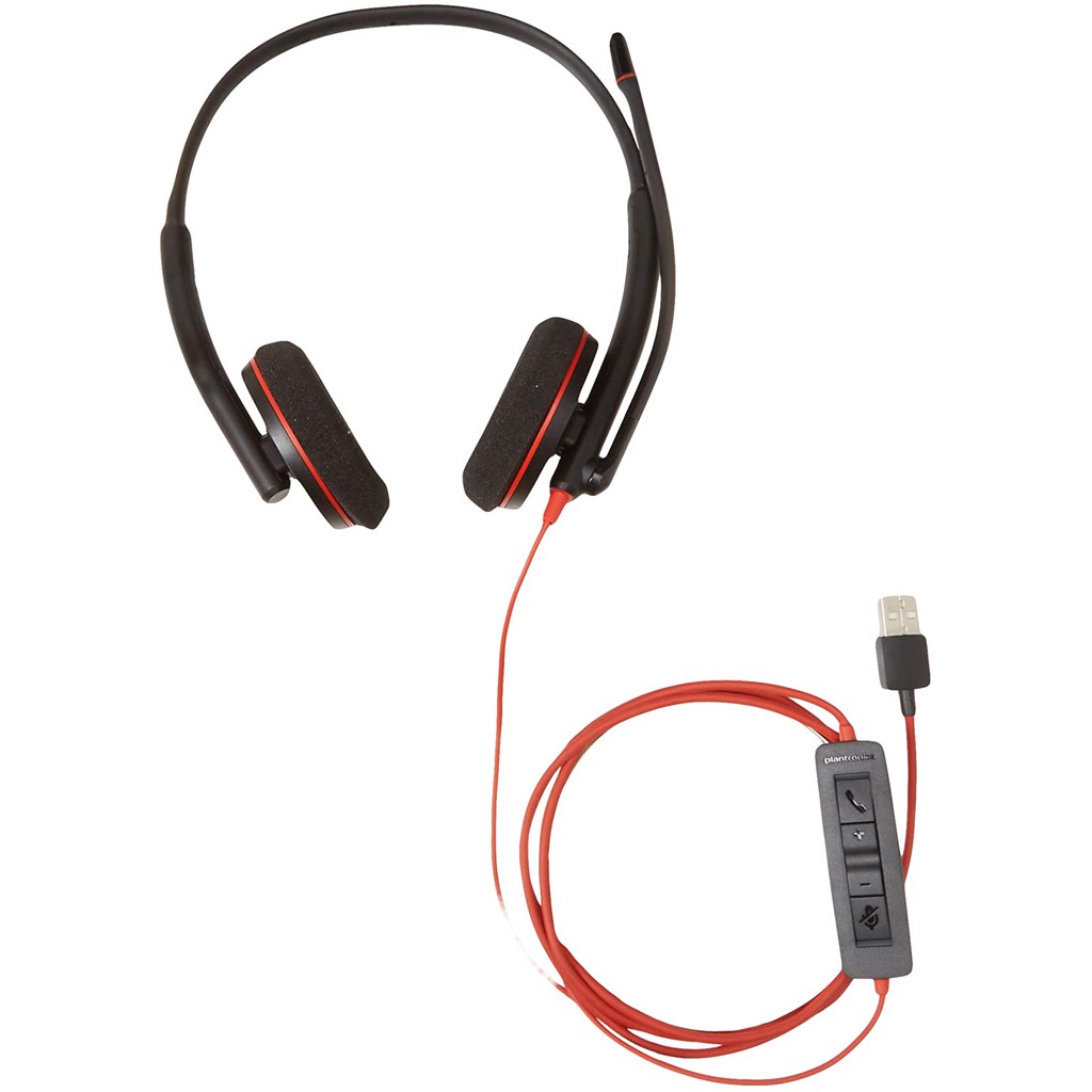 BLACKWIRE empresarial C3220 USB-A SINGLE POLY