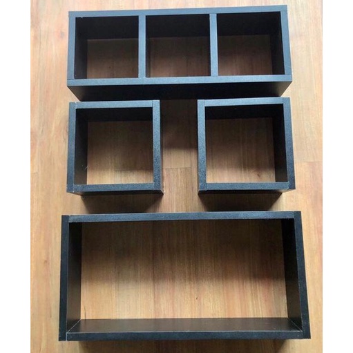 Nicho Decoração 4 Peças Banheiro Cozinha Quarto 100% Mdf Envio Montado