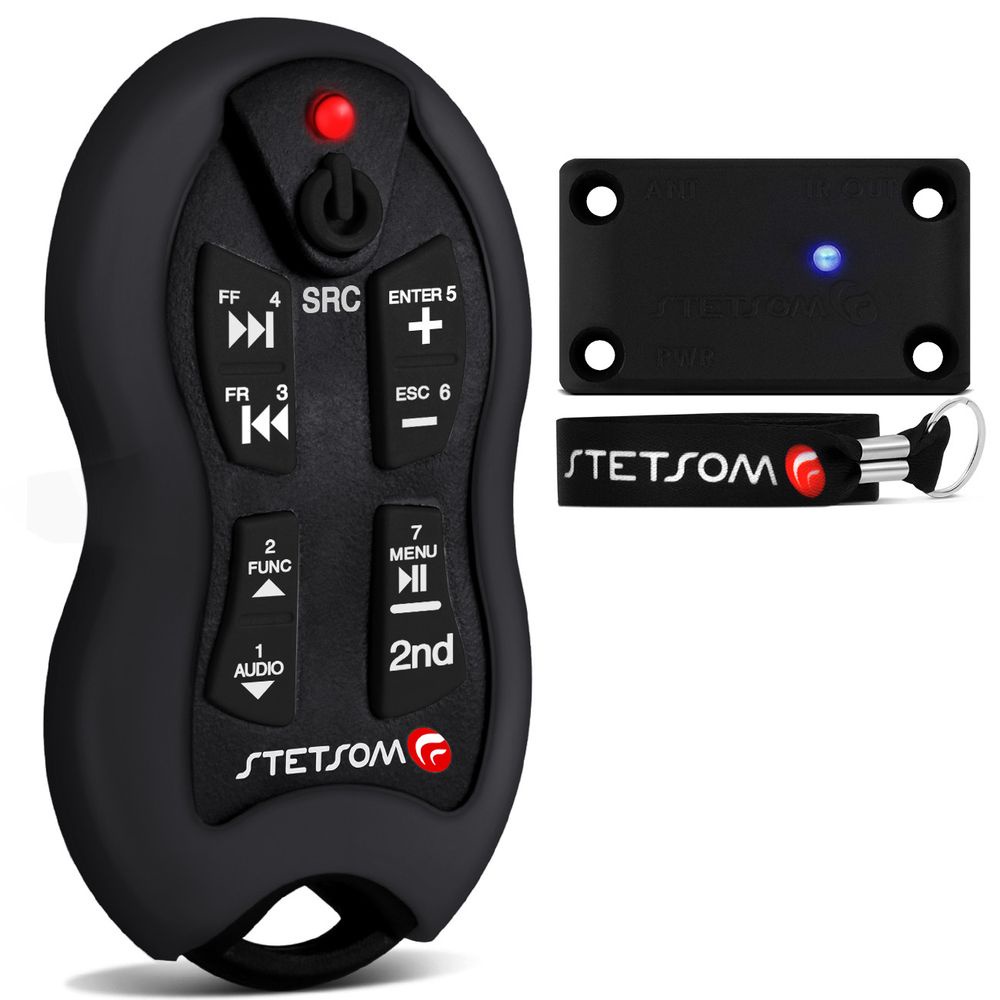 Controle Longa Distancia Stetsom SX-2 500 Metros LED 16 Funcoes Preto