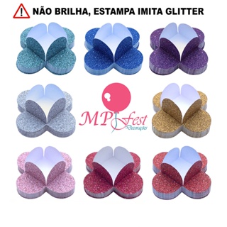 Forminhas 4 Pétalas Imita Glitter Para Doces Finos Brigadeiros Festas Aniversários Casamentos em Oferta na Shopee