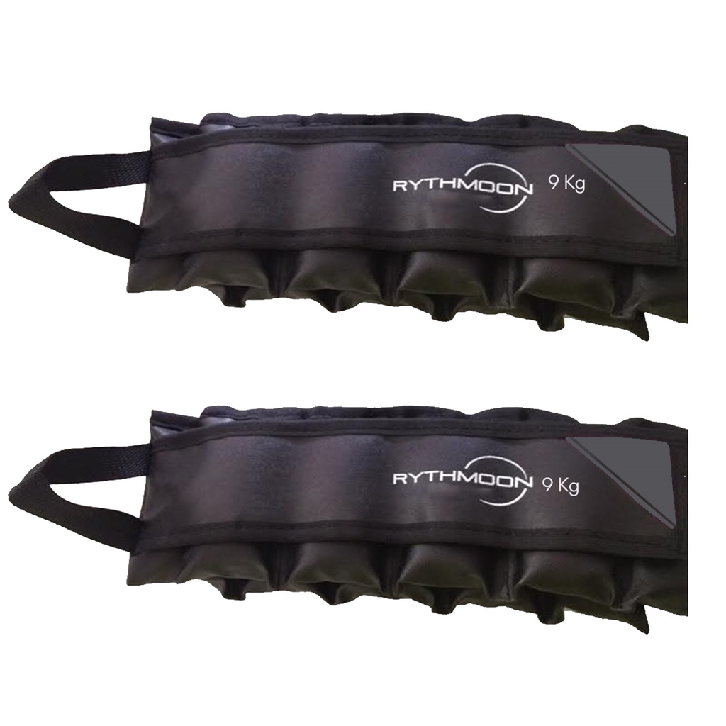 Caneleira 9KG Tornozeleira De Peso Profissional Com Alça