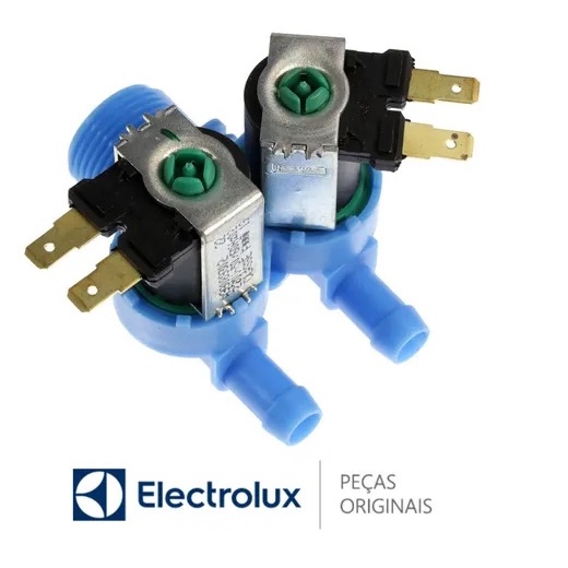 Válvula Dupla Lavadora Electrolux LTD13 LTD15 LTD16  220V Original
