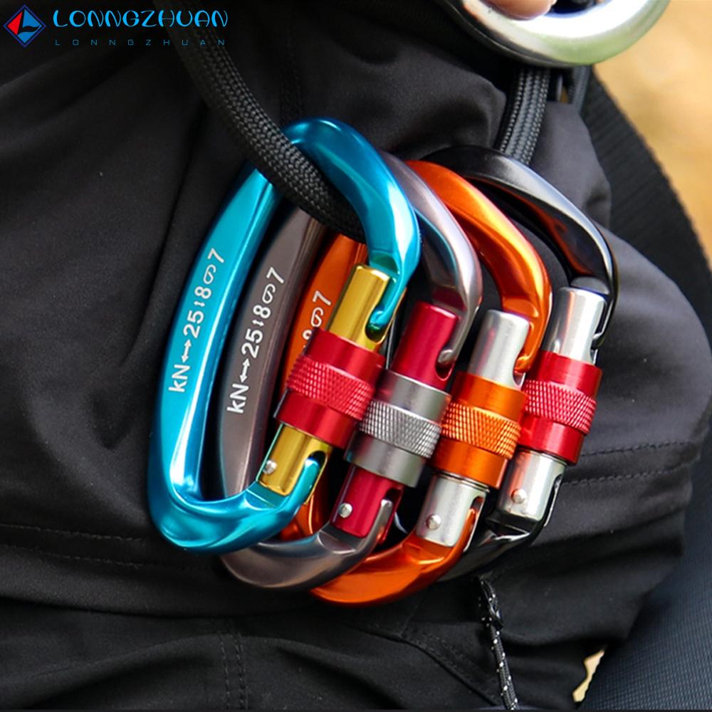 LONNGZHUAN Ganchos Para Chaves De Escalada Acessórios De Alumínio Fechadura Mestre De Segurança De Alta Qualidade