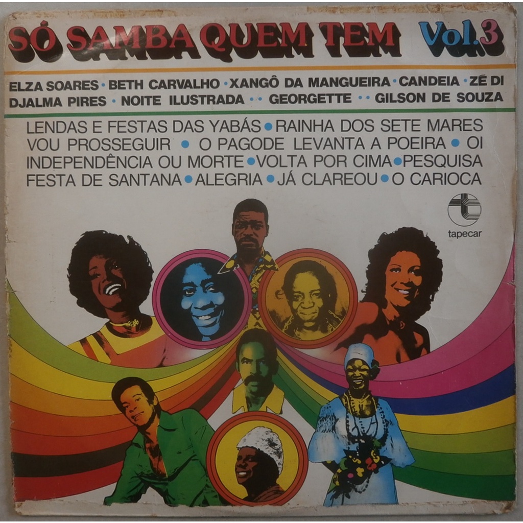 Lp Só Samba Quem Tem Vol.3 1977, Disco De Vinil
