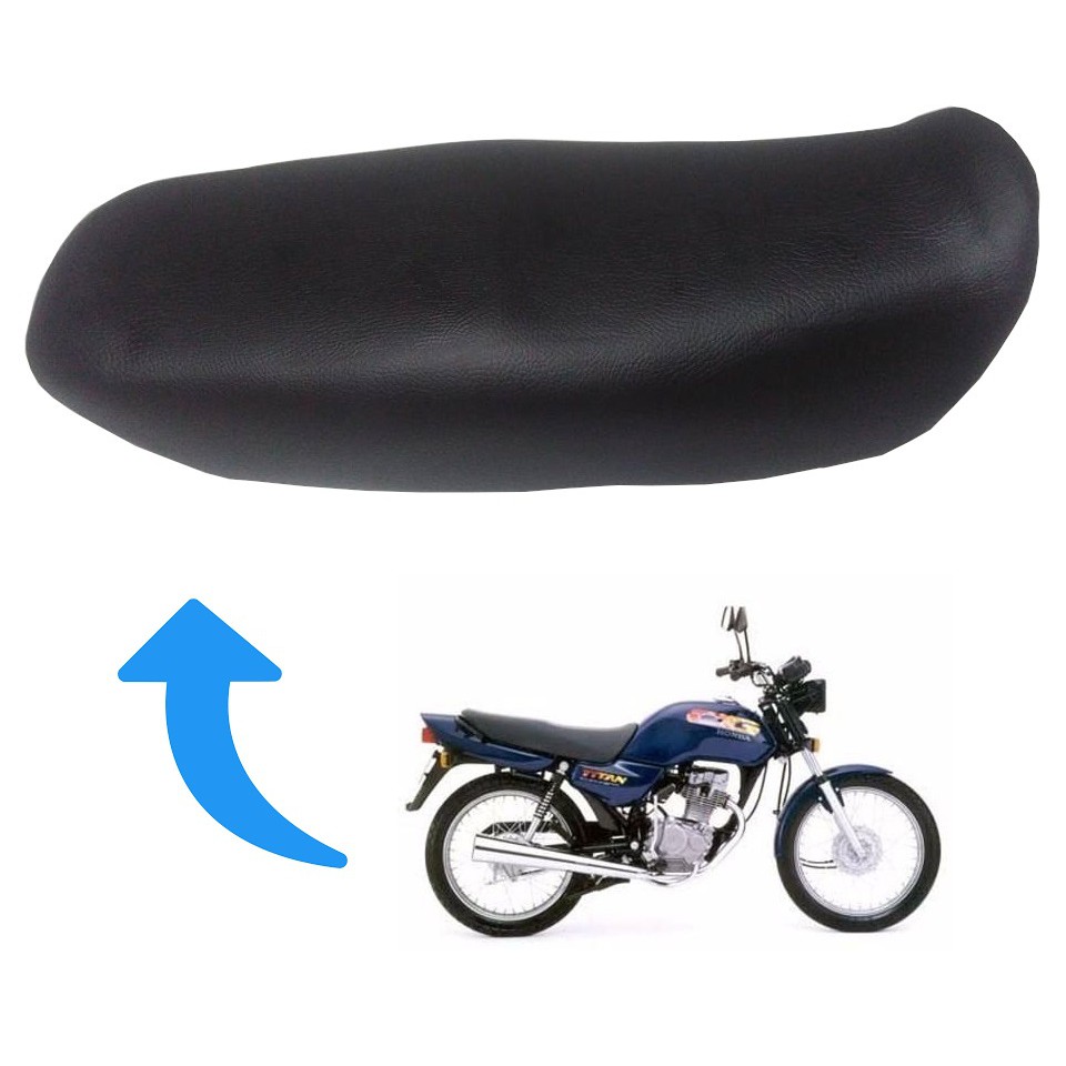 Capa Do Banco No Modelo Original e Antiderrapante - Honda Cg 125 Titan De 1995 a 99