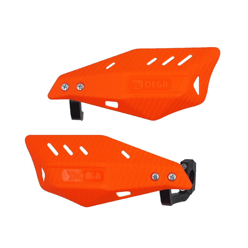 Protetor de mão Moto Trilha KTM MXF CRF 230 CRF 250 Crf 300 Tornado Bros XR Laranja