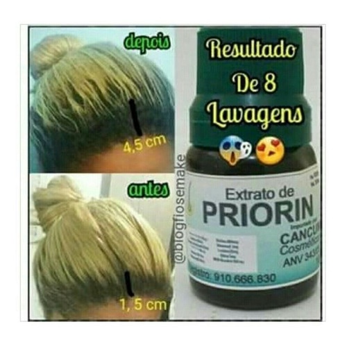 Cresce Cabelo Extrato De Priorin - Tônico Cresce Pelo