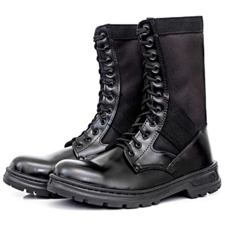 Coturno Militar Exército EXTRALEVE ORIGINAL Preto com Zíper - ATALAIA / BY MASTER
