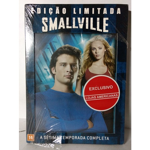DVD Smallville - 7ª Temporada Completa - Novo / Original / Lacrado