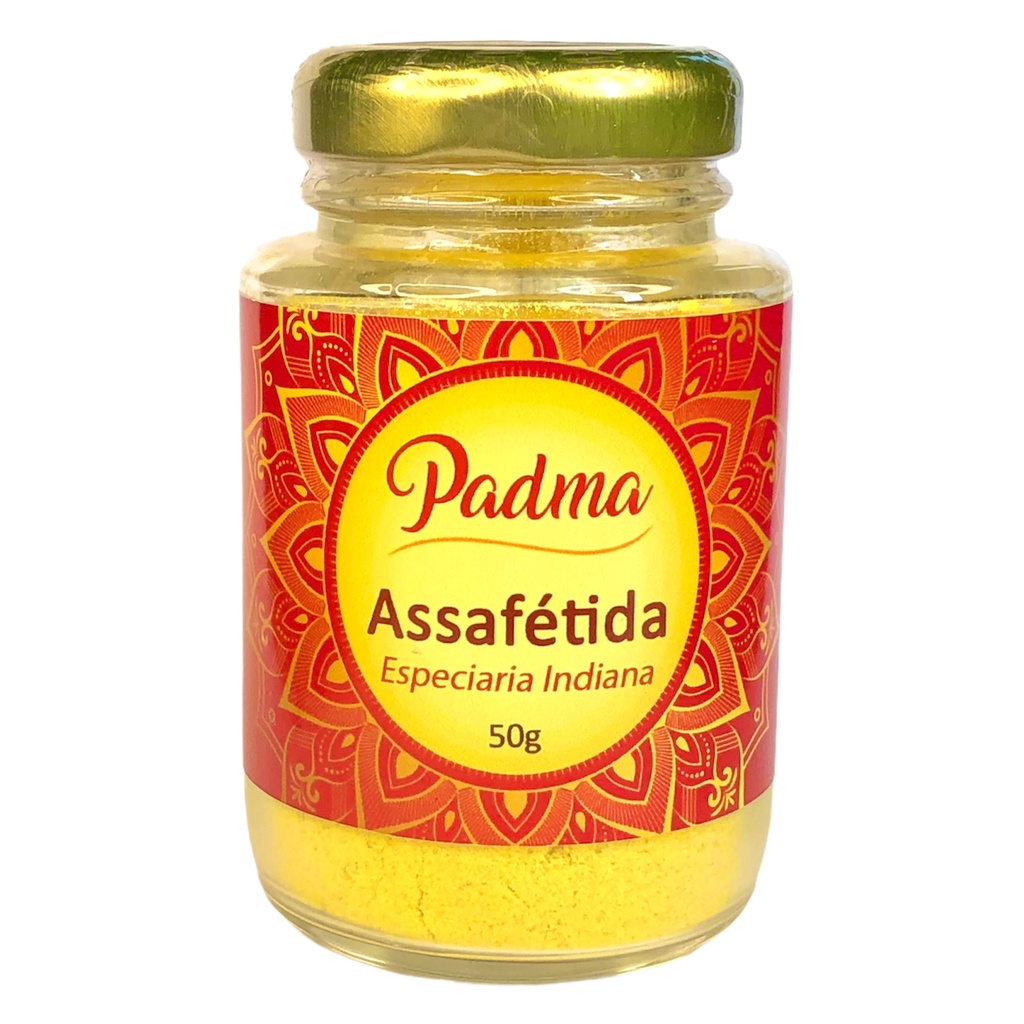 Assafétida 50g Padma - Tempero Indiano Importado - Sem Glúten