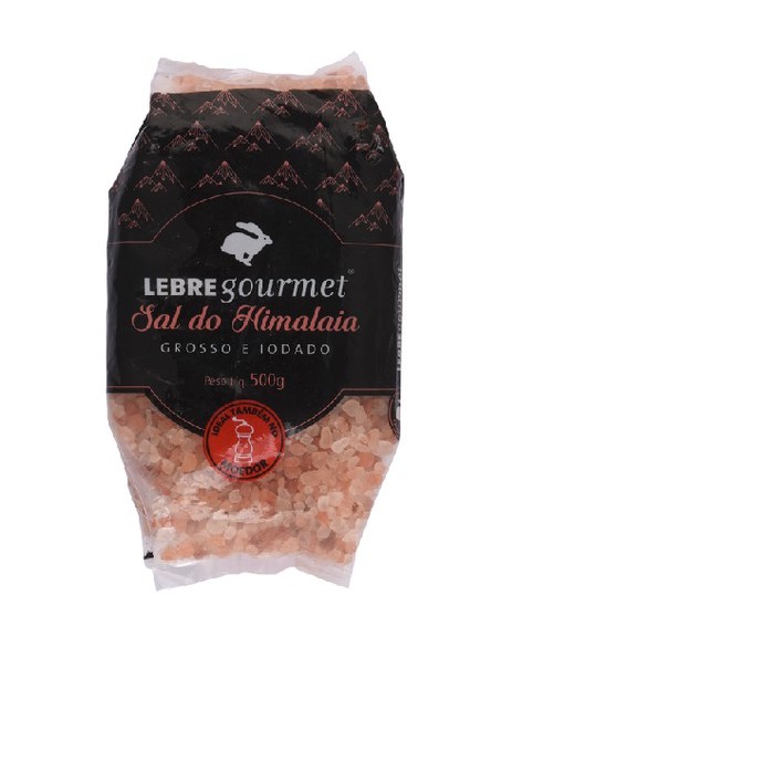 Sal Rosa Do Himalaia Grosso Gourmet Lebre Cozinha Banho 500G