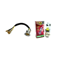 Lampada De Led + Soquete Biz 125 100 Pop Bros
