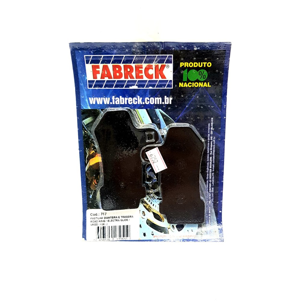 Pastilha De Freio Dianteira Fltrx Road Glide Custom 2010