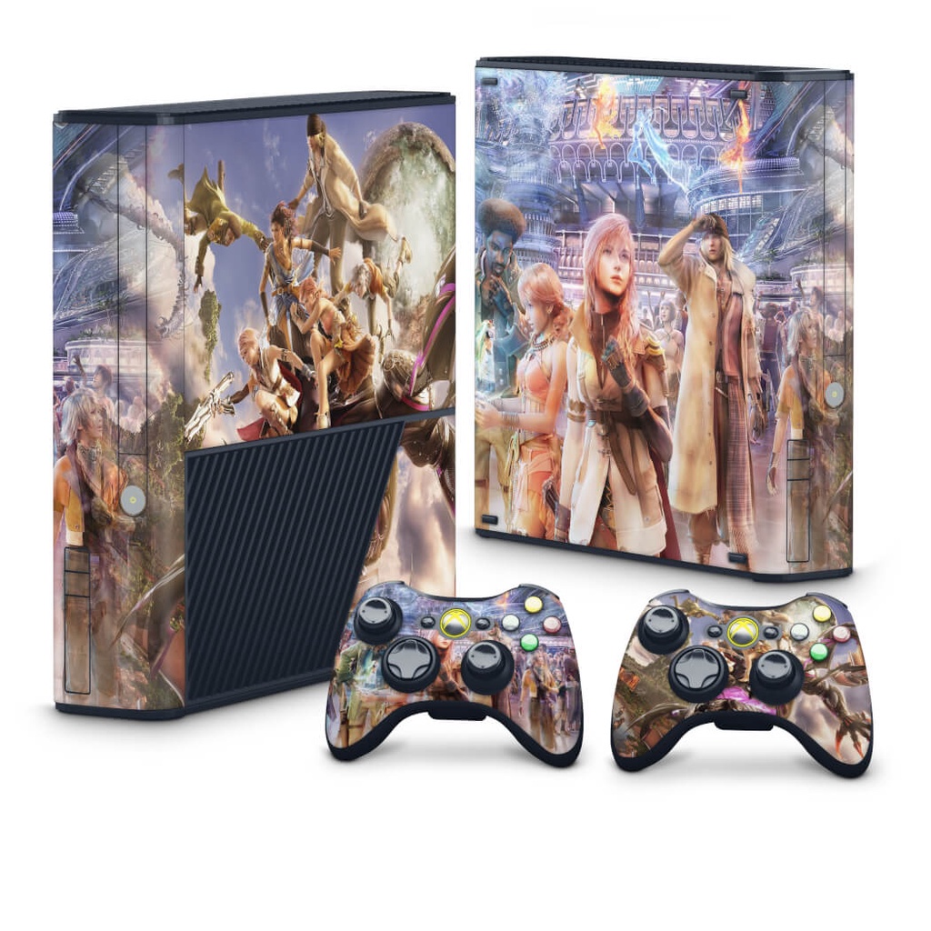 Skin Adesivo Xbox 360 Super Slim - Final Fantasy Xiii #B