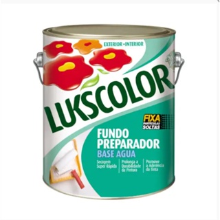 Fundo Preparador Base Agua Parede 3,6lts Galão Lukscolor em Oferta na Shopee