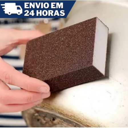 Esponja Mágica Remoção De Ferrugem e Limpeza Pesada Clink