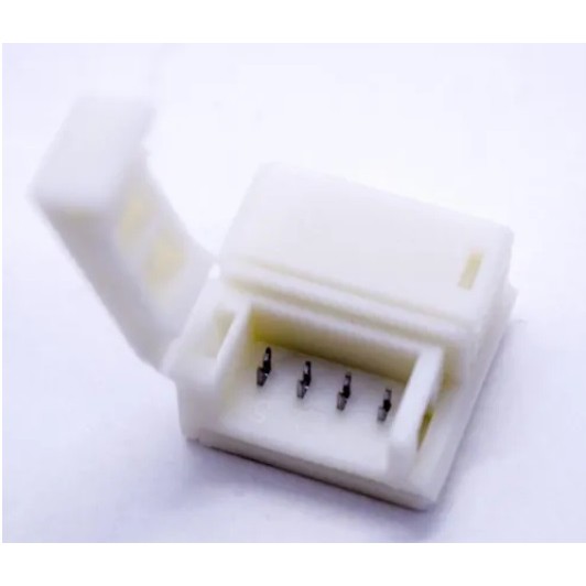 Kit 10 Unidades Conector Emenda Fita Rgb 5050
