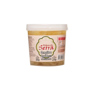 Gengibre Fatiado Agridoce em Conserva Aldeia da Serra 180g - Three Foods Distribuidora