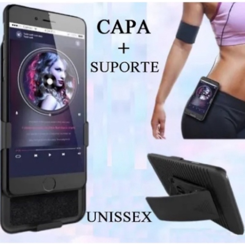Suporte De Cintura 360 ° + Capa Para Samsung J5,J6,J7,J8,J4 Plus,J2 Prime,J5 Prime,J7 Prime,J2 Pro ( J2 Core ),M23,M53