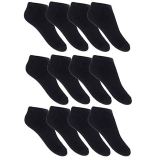 KIT COM 12 PARES DE MIAS SOQUETE PRETA UNISSEX 32 - 36 FEMININA MASCULINA JUVENIL MEIA CANO SOQUETE PRETO CANO CURTO SOQUETE