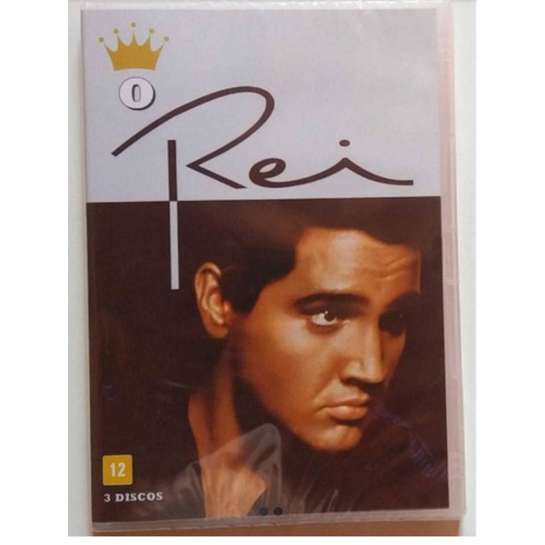 Box Dvd Elvis Presley O Rei - 3 Discos - Novo Lacrado