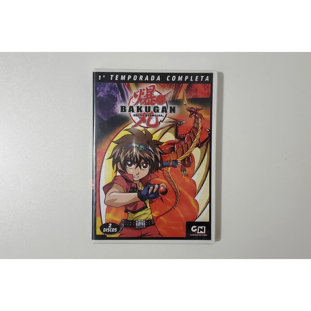 DVD Bakugan - Battle Brawlers - 1ª Temporada Completa (2 discos)