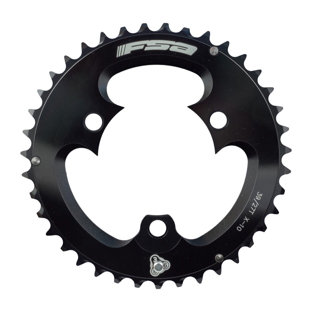 Coroa Mtb Fsa Sl-k 39 Dentes Bcd 86mm 3 Furos 2x10v Wa344
