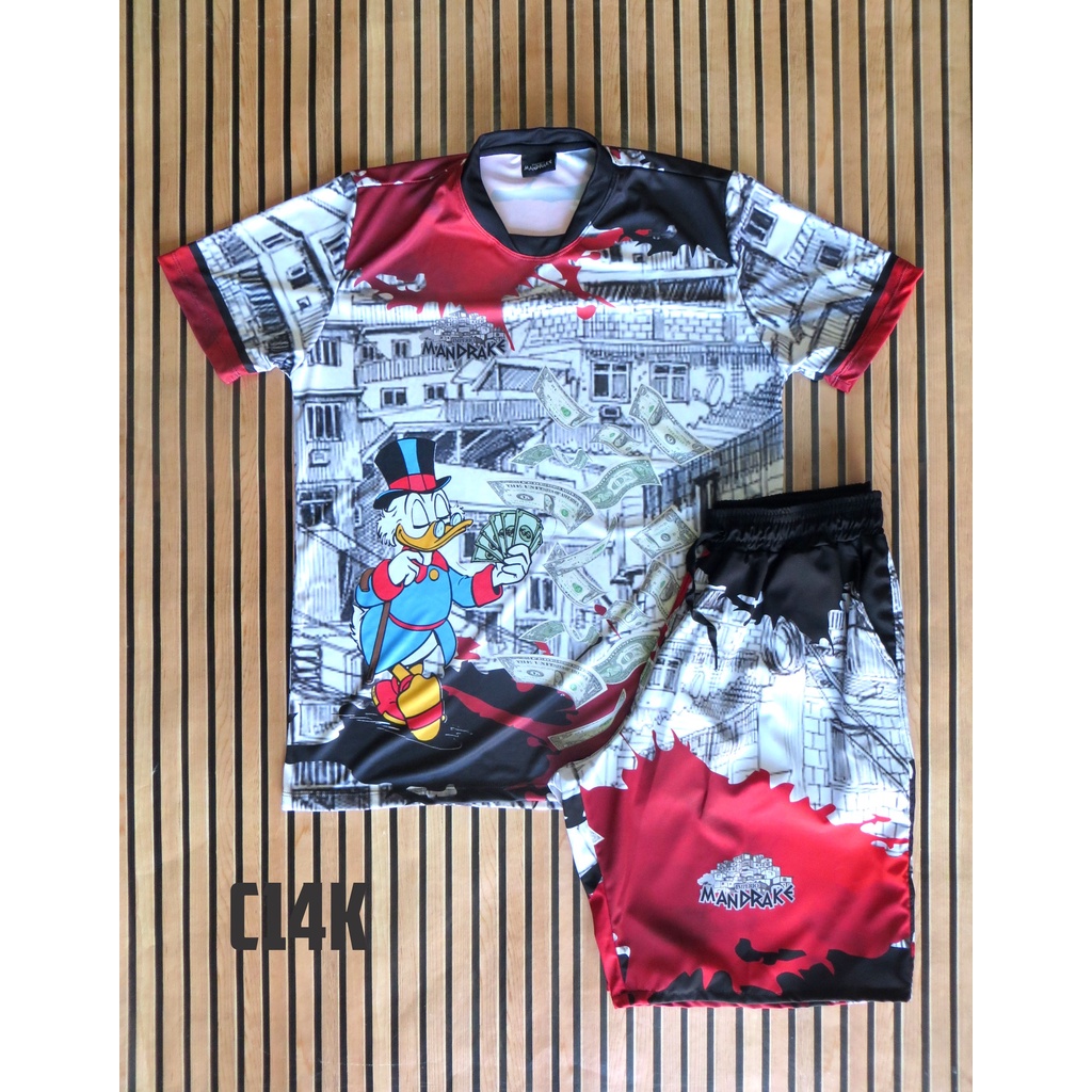 Kit Império Mandrake Cria de Quebrada Favela Camiseta+bermuda Cod 14