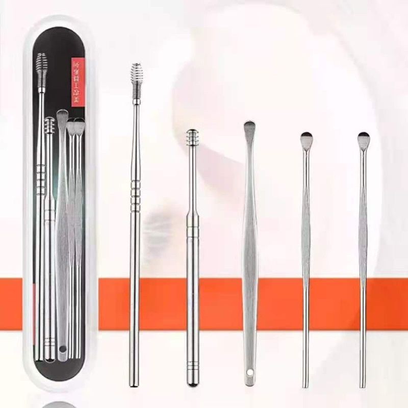 Kit De Limpeza De Cera / Removedor De Cera De Ouvido / Removedor De Limpeza