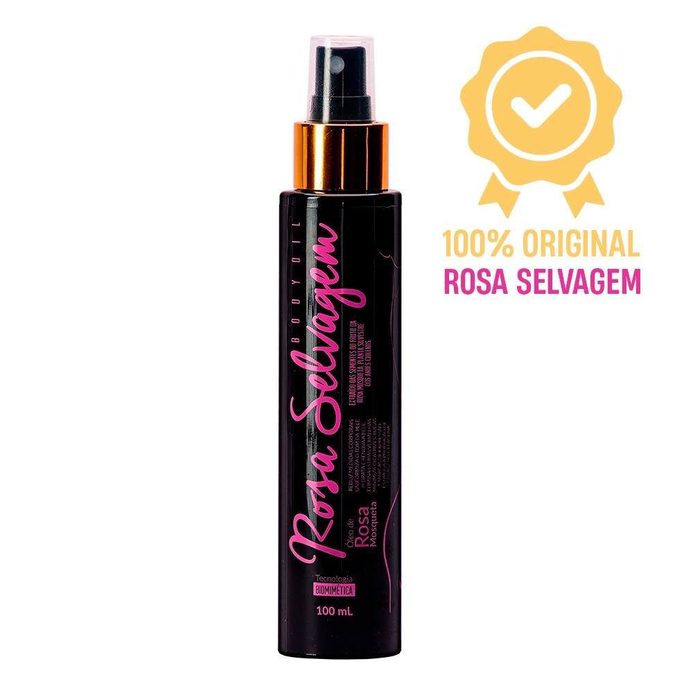Óleo Rosa selvagem clareador de manchas na pele e foliculite 100% original - Loja Oficial Rosa Selvagem.