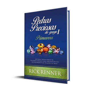 Livro Pedras Preciosas do Grego 1 Primavera | Capa Dura | Rick Renner em Oferta na Shopee