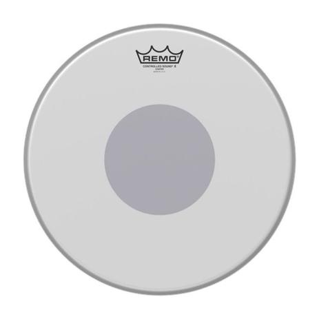 Pele 14" Controlled Sound X Porosa C/ Circulo Preto Remo CX-0114-10