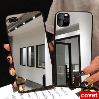 COVET Case Espelho Fino Bonito E Estiloso Case Capa Capinha Para IPhone 11 12 13 14 15 Pro Max X XS Max XR 6 6s 7 8 Plus SE 2020