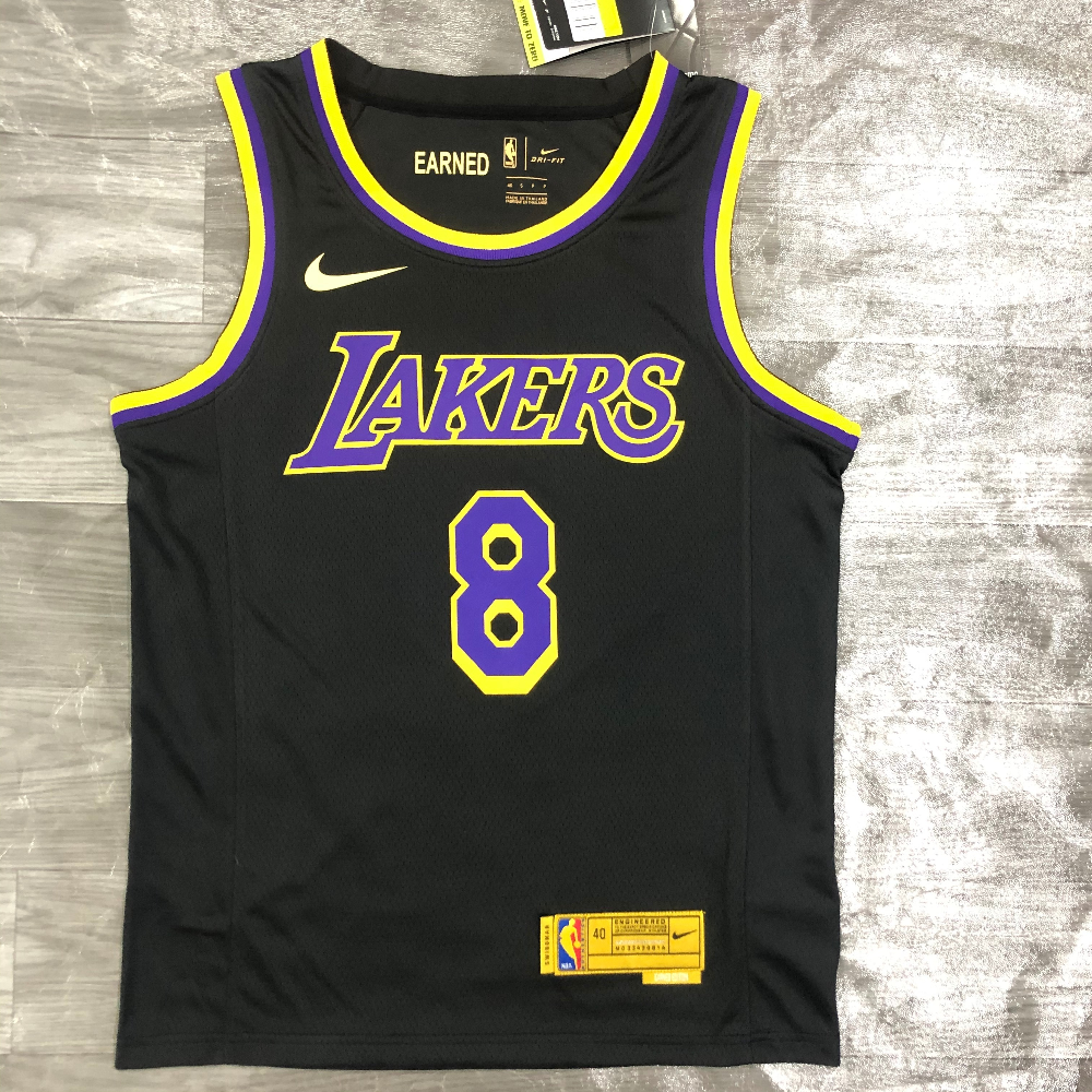 Bryant Kobe No. 8 Nba 2021 Lakers Bonus Edition Traje Esportivo De Seda ...