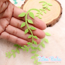 Ramo Safari 8 cm – Recortes de Feltro -  Escolha a Cor Desejada